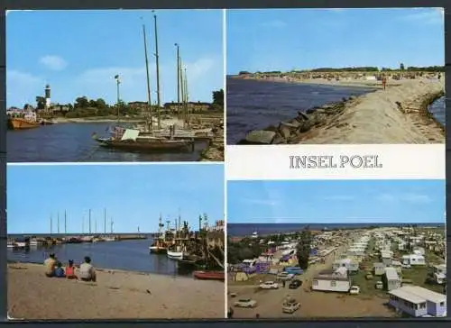 (1721) Insel Poel / Mehrbildkarte - n. gel. - DDR - Bild und Heimat