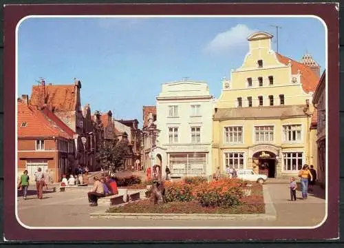 (1714) Wismar / Krämerstraße - n. gel. - DDR - Bild und Heimat
