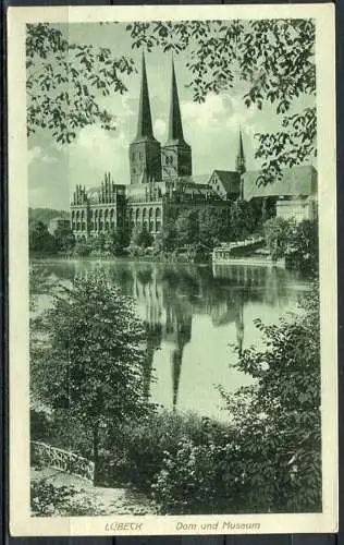 (1709) Lübeck / Dom und Museum - n. gel. - 1 48   Postkarte