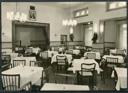 (1692) Bad Wilsnack / Goethehaus / Speiseraum - gel. - DDR - Bild und Heimat