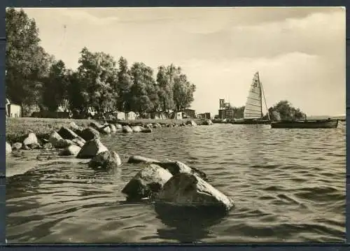 (1688) Retgendorf (Kr. Schwerin) / Strandbad und Zeltplatz - gel. 1978 - DDR - Bild und Heimat