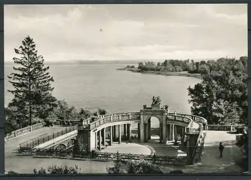 (1664) Schwerin / Blick auf den Schweriner See - gel. 1973 - DDR - a/73   03 02 31 004  Planet-Verlag