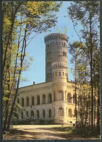 (1654) Ostseebad Binz (Rügen) / Jagdschloß Granitz - gel. - DDR - Bild und Heimat