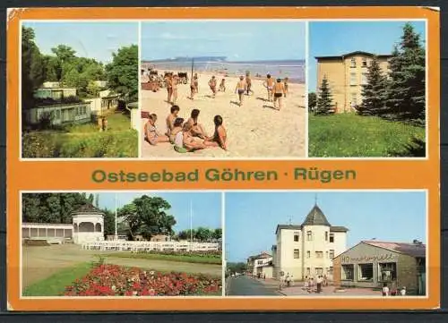(1644) Ostseebad Göhren - Rügen / Mehrbildkarte - gel. - DDR - Bild und Heimat