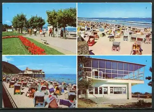 (1636) Bäder auf Rügen / Mehrbildkarte - n. gel. - DDR - Bild und Heimat