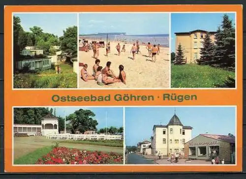 (1633) Ostseebad Göhren - Rügen / Mehrbildkarte - n. gel. - DDR - Bild und Heimat