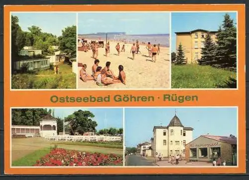 (1623) Ostseebad Göhren - Rügen / Mehrbildkarte - n. gel. - DDR - Bild und Heimat
