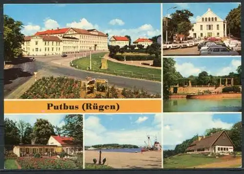 (1613) Putbus (Rügen) / Mehrbildkarte - n. gel. - DDR - Bild und Heimat