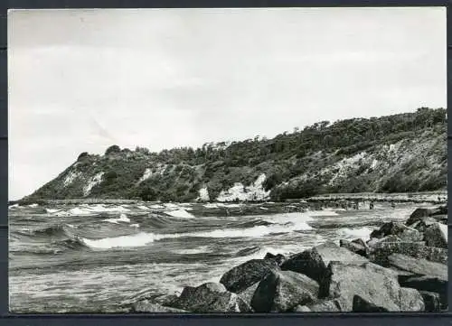 (1604) Kloster (Hiddensee) / Blick zur Hucke - gel. 1977 - DDR - A 4/76   06 01 13 235  Planet-Verlag