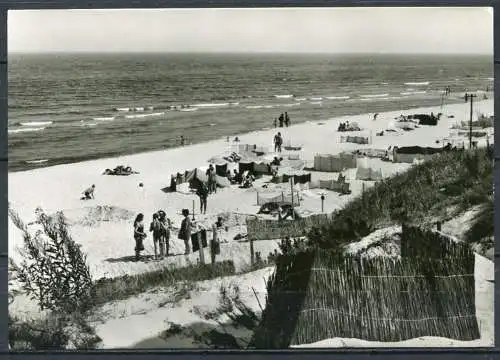 (1588) Ostseebad Dranske (Rügen) / Strand am Bakenberg - n. gel. - DDR - Bild und Heimat