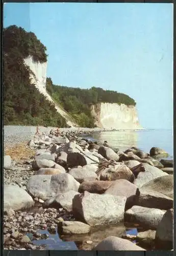 (1579) Insel Rügen / Stubbenkammer / Steilküste - n. gel. - DDR - Bild und Heimat