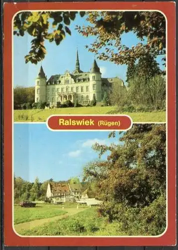 (1555) Ralswiek (Rügen) / Mehrbildkarte - n. gel. - DDR - Bild und Heimat