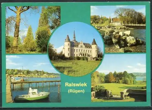 (1554) Ralswiek (Rügen) / Mehrbildkarte - n. gel. - DDR - Bild und Heimat
