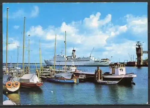 (1549) Stralsund / Hafen - n. gel. - DDR - Bild und Heimat