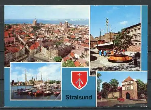 (1539) Stralsund / Mehrbildkarte - n. gel. - DDR - Bild und Heimat
