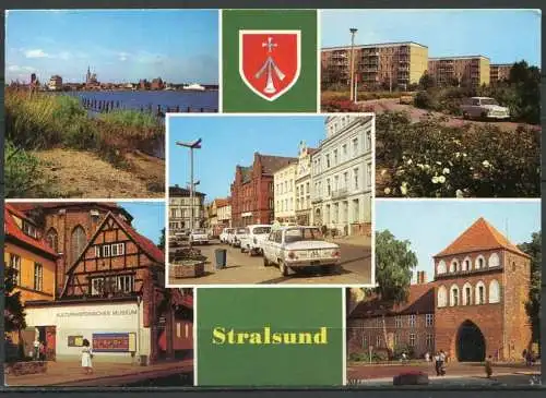 (1538) Stralsund / Mehrbildkarte - n. gel. - DDR - Bild und Heimat