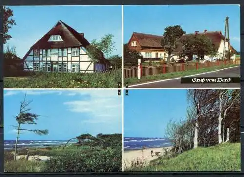 (1535) Gruß vom Darß / Mehrbildkarte - n. gel. - DDR - Bild und Heimat