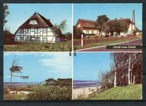(1534) Gruß vom Darß / Mehrbildkarte - gel. 1982 - DDR - Bild und Heimat