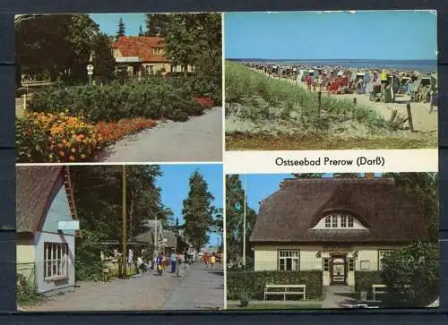 (1531) Ostseebad Prerow (Darß) / Mehrbildkarte - gel. - DDR - Bild und Heimat