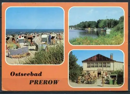 (1528) Ostseebad Prerow / Mehrbildkarte - gel.  - DDR - Bild und Heimat