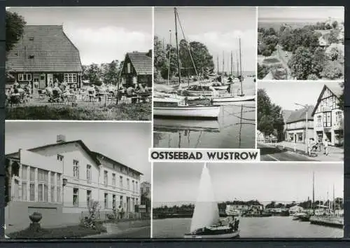 (1517) Ostseebad Wustrow / Mehrbildkarte s/w - gel. 1986 - DDR - Bild und Heimat