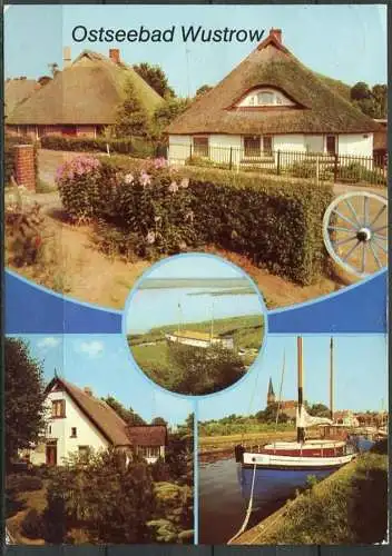 (1511) Ostseebad Wustrow / Mehrbildkarte - gel. 1988 - DDR - Bild und Heimat