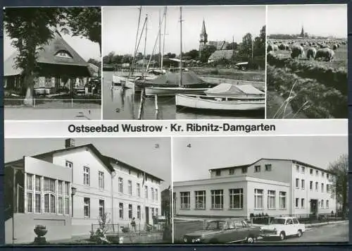 (1507) Ostseebad Wustrow / Mehrbildkarte s/w - n. gel. - DDR - Bild und Heimat