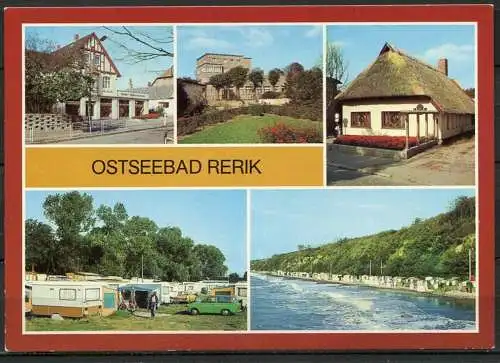 (1490) Ostseebad Rerik / Mehrbildkarte - n. gel. - DDR - Bild und Heimat