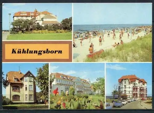 (1477) Kühlungsborn / Mehrbildkarte - n. gel. - DDR - Bild und Heimat