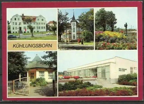 (1474) Kühlungsborn / Mehrbildkarte - n. gel. - DDR - Bild und Heimat