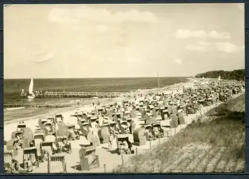 (1470) Kühlungsborn / Blick auf den Strand - gel. 1971 - DDR - L 13/68   Kü 66/1  Walter Werner, Markleeberg