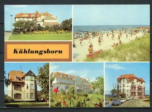 (1467) Kühlungsborn / Mehrbildkarte - n. gel. - DDR - Bild und Heimat