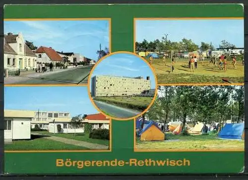 (1463) Börgerende-Rethwisch / Mehrbildkarte - gel. 1984 - DDR - Bild und Heimat