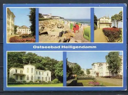 (1457) Ostseebad Heiligendamm / Mehrbildkarte - n. gel. - DDR - Bild und Heimat