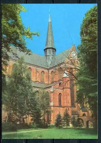 (1454) Bad Doberan / Klosterkirche - gel. - DDR - 06 01 0234  P 1/74  VEB Ansichtskartenverlag