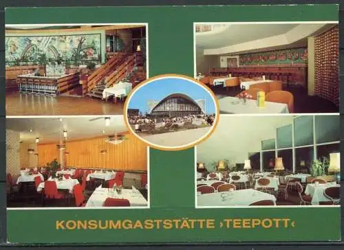 (1426) Rostock-Warnemünde / Konsumgaststätte "Teepott" - n. gel. - DDR - Bild und Heimat