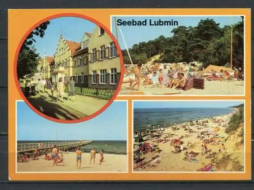 (1363) Seebad Lubmin / Mehrbildkarte - n. gel. - DDR - Bild und Heimat