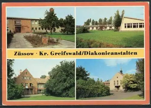 (1360) Züssow - Diakonieanstalten / Mehrbildkarte - n. gel. - DDR - Bild und Heimat