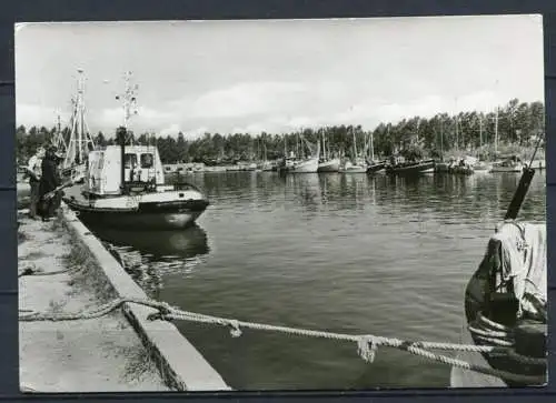 (1325) Kröslin / Hafen im Ortsteil Freest - gel. - DDR - Bild und Heimat
