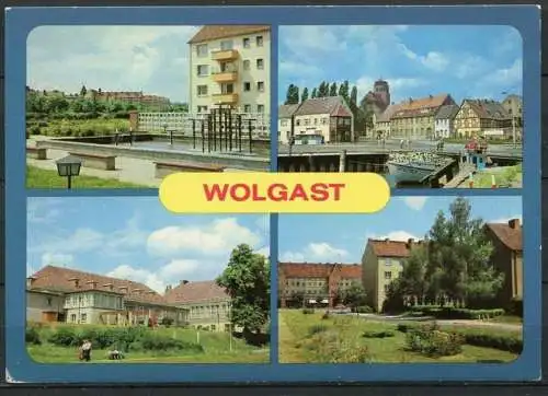 (1324) Wolgast / Mehrbildkarte - n. gel. - DDR - Bild und Heimat
