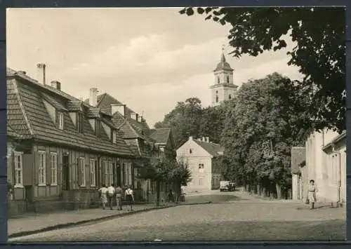 (1273) Boitzenburg (Uckermark) / Templiner Straße /Lkw / Echt Foto - gel. 1966 - DDR - Bild und Heimat