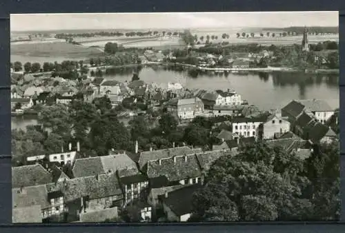 (1265) Malchow / Blick auf die Stadt - gel. 1961 - DDR - Bild und Heimat