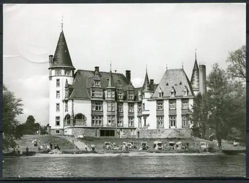 (1257 Klink / FDGB-Ferienobjekt Erholungsheim "Schloß Klink" - gel. 1977 - DDR - Bild und Heimat