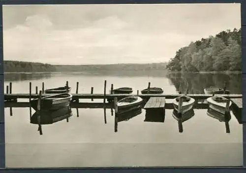 (1248) Rheinsberg (Mark) / Stechlinsee / Echt Foto - gel. - DDR - A 5105  N 2/68  konsum fotocolor