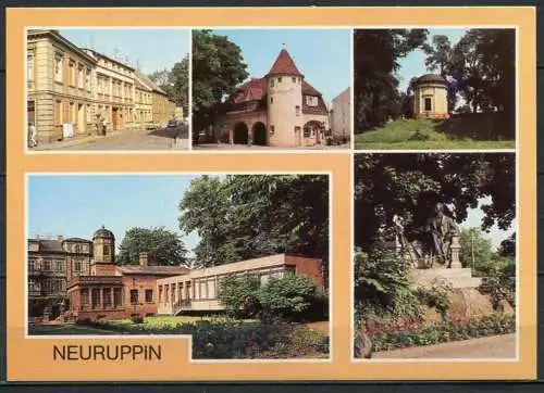 (1247) Neuruppin / Mehrbildkarte - n. gel. - DDR - Bild und Heimat
