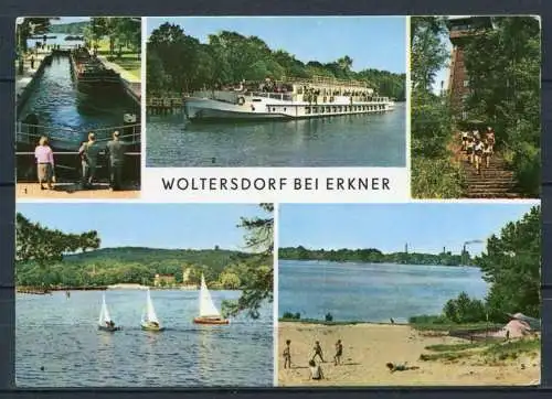 (1203) Woltersdorf bei Erkner / Mehrbildkarte - n. gel. - DDR - Bild und Heimat