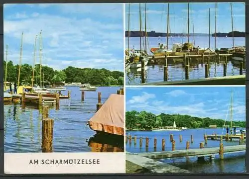 (1198) Bad Saarow-Pieskow / Am Scharmützelsee / Mehrbildkarte - n. gel. - DDR - Bild und Heimat