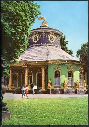 (1183) Potsdam - Sanssouci / Chinesisches Teehaus - n. gel. - DDR - Bild und Heimat