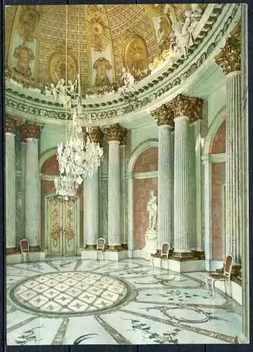 (1167) Potsdam / Schloß Sanssouci / Marmorsaal - n. gel. - DDR - Bild und Heimat
