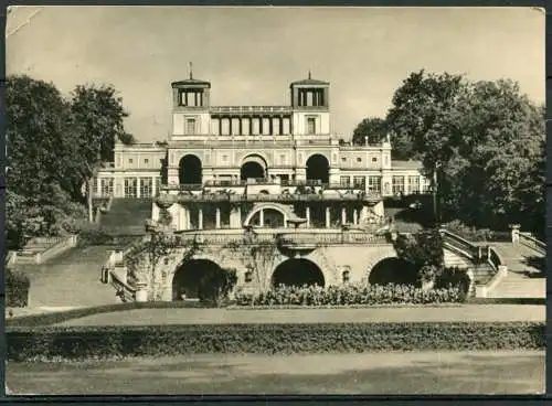(1163) Potsdam / Park Sanssouci / Orangerie - gel. 1956 - DDR